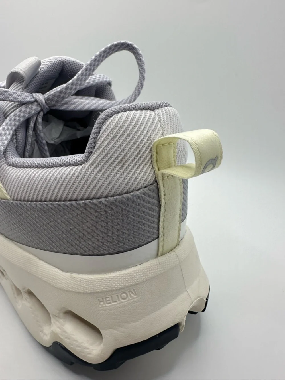 On Running Cloudnova Lightweight Sneakers in Light Gray & Lavender - Picture 13 of 15